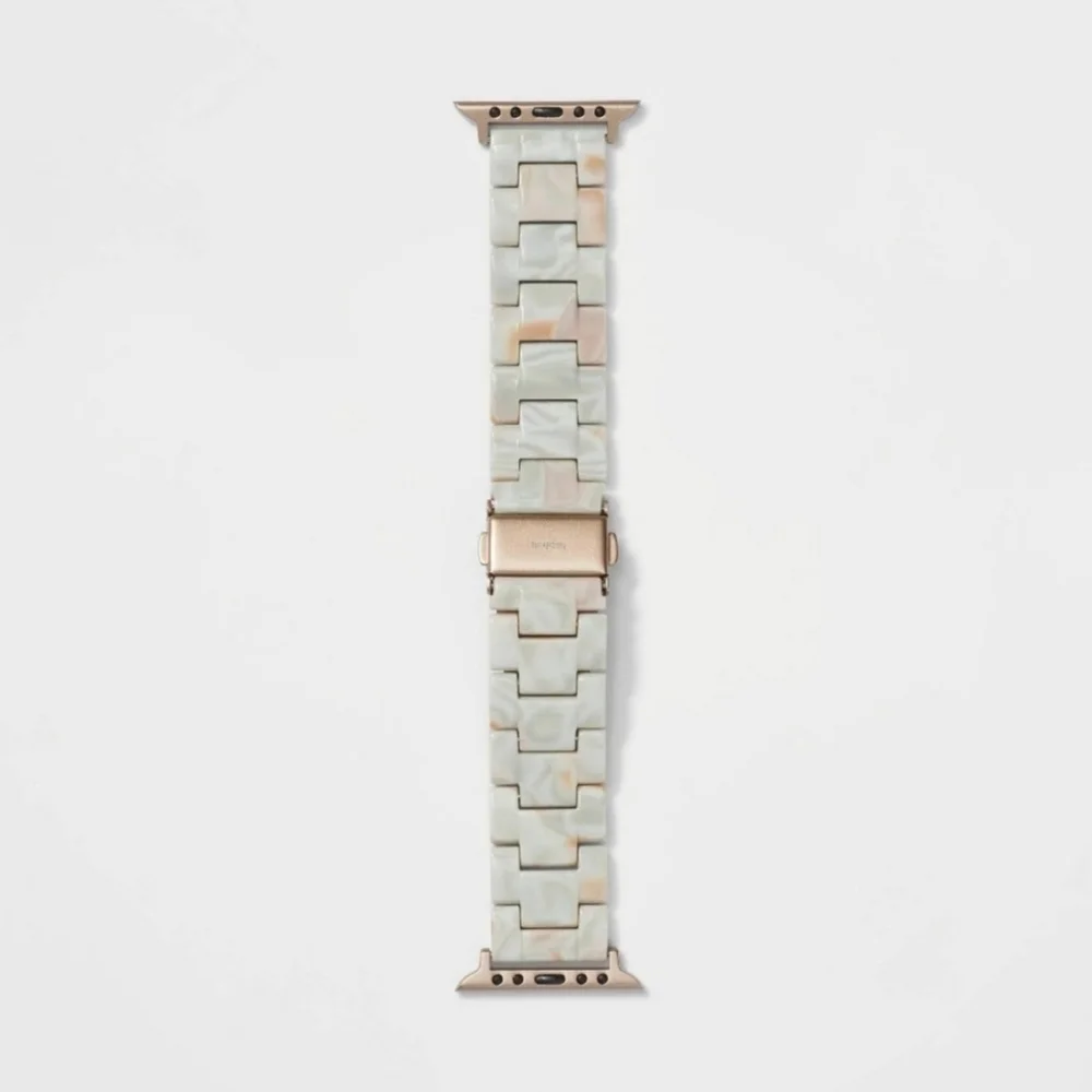 Pastel Marble Resin Band for Apple Watch 42-45mm by heyday